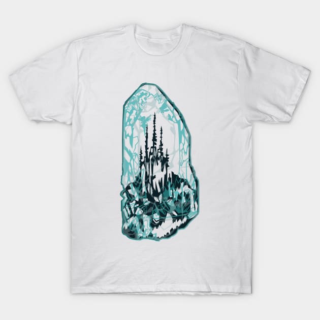 Crystal Kingdom T-Shirt by aecdesign